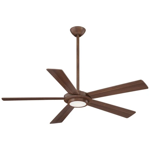 Minka Aire Sabot 52" Ceiling Fan - Medium Maple/Dark Walnut (Reversible) 5-Blade - Picture 3 of 3