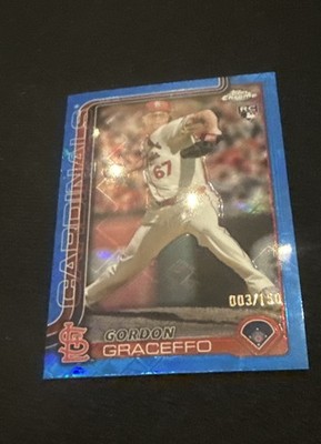 2025 Topps Chrome Logofractor Edition - Gordon Graceffo, Gordon Graceffo #256...