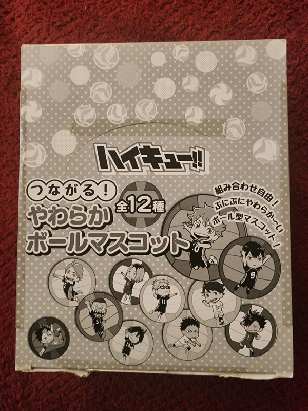 Haikyuu!!! Ball Keychain Strap Box Set Of 12 