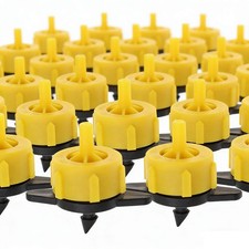 50 Pieces Garden Watering Dripper for Hanging Baskets Pots Irrigation System