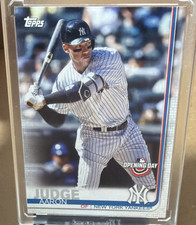 Topps 2019 Opening Day Aaron Judge #15 New York Yankees Baseball Card