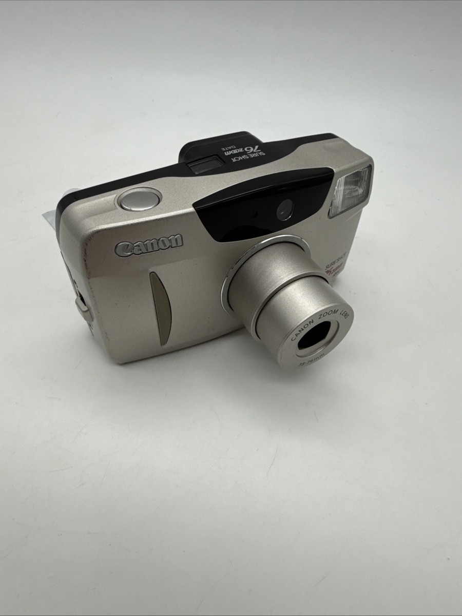 Canon Sure Shot 76 Zoom 35mm Point & Shoot Film Camera for sale