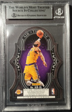 2020-21 Crown Royale Lebron James Toppin Air Throne Platinum 1/1 BGS 8.5