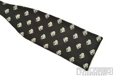 NEW - JAY KOS Black Monkey Wearing Hat Novelty 100 Silk Mens Luxury Bow Tie