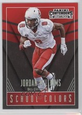 2016 Contenders Draft Picks School Colors Jordan Williams-Lambert Williams 2oj