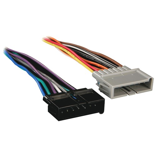 Car Radio Stereo CD Player Dash Install Mounting Trim Bezel Panel Kit + Harness - Picture 3 of 4