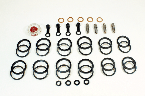 Brake Caliper Repair Seal Kit for 97-00 Kawasaki ZRX1100 C1/C2/C3/C4 Front - Bild 1 von 4