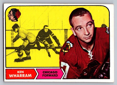 Ken Wharram #22 1968 Topps card