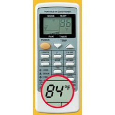 for Sharp Portable Air Conditioner Remote Control CRMC-A705JBEZ CV-P09LV AY-A...