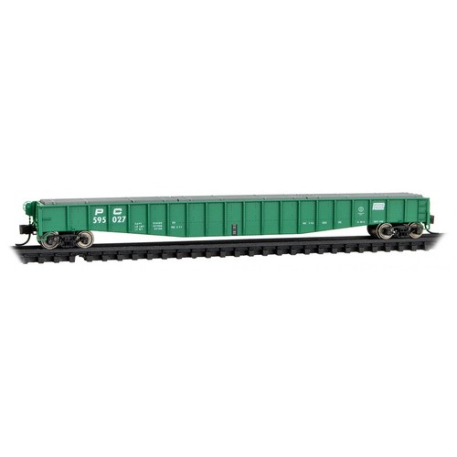 Micro-Trains MTL escala N 65' Mill góndola Penn Central #595027 | Condition: New