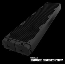 Hardware Labs Black Ice SR2 Multiport Black Carbon Radiator - 560mm SR2560-F2PB