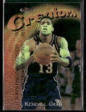 1997-98 Finest #222 Kendall Gill Basketball Card 3003E