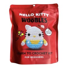 The Woobles Handmade By You Crochet Kit For Beginners Hello Kitty Brand New