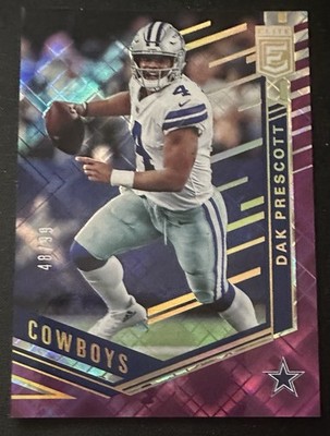 2018 Panini Donruss Elite DAK Prescott Purple /99 #1 Dallas Cowboys NM