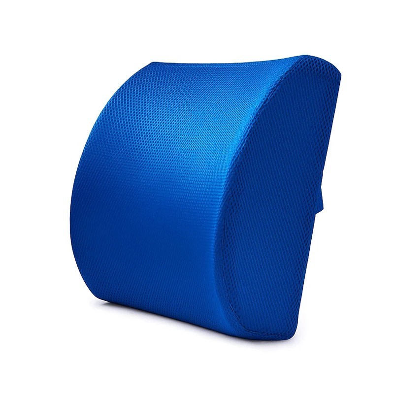 Gel Memory Foam Lumbar Back Support Cushion Chair Car Seat Lower Back Pillow UK