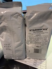 Starbucks instant Hot Chocolate Mix 1kg –choc  & skinned milk  powder  exp 2027