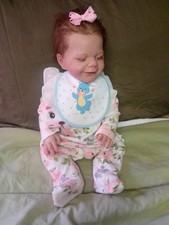 18" Reborn Baby Doll Full Body Vinyl Silicone Lifelike Anatomically Correct Girl