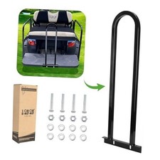 Universal Golf Cart Rear Seat Safety Grab Bar Fits for Club Car EZGO, Upgrade