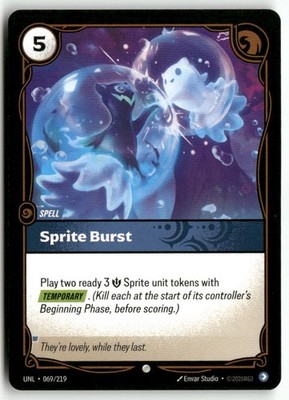 Sprite Burst Near Mint 069/219 Unleashed Riftbound