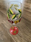 De-Lite Hand Painted Wine Glass Christmas Jingle Cocktail Holiday  Bling — photo 7