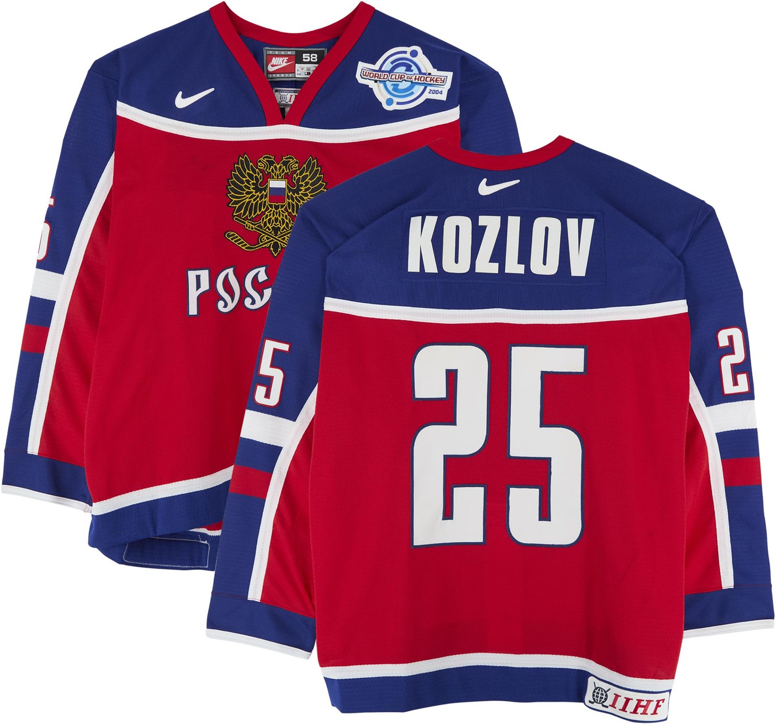 Game Used Viktor Kozlov Islanders Jersey Fanatics Authentic COA Item#13788065