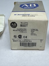 Allen Bradley 800T-16JX2KB7AX Illuminated Selector Switch Ser U