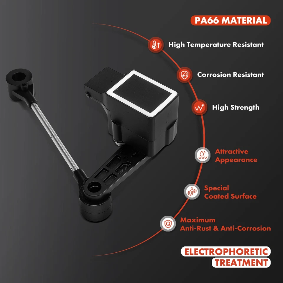 Sensor de nivel de altura de conducción de suspensión trasera para Jaguar Vanden Plas XJ8 XJR Foto 4 de 4