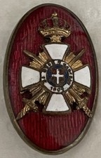 Serbia - Badge Of The League Of The Order Of Karadjordje Recipients