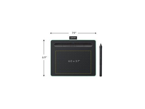 Wacom Intuos Wireless Graphics Drawing Tablet with 3 Bonus Software Included, - Picture 4 of 5