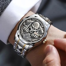 Orologio al quarzo di lusso in lega Harley