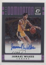 2016 Donruss Optic Hall Dominator Signatures 34/99 Jamaal Wilkes #6 Auto HOF i2b