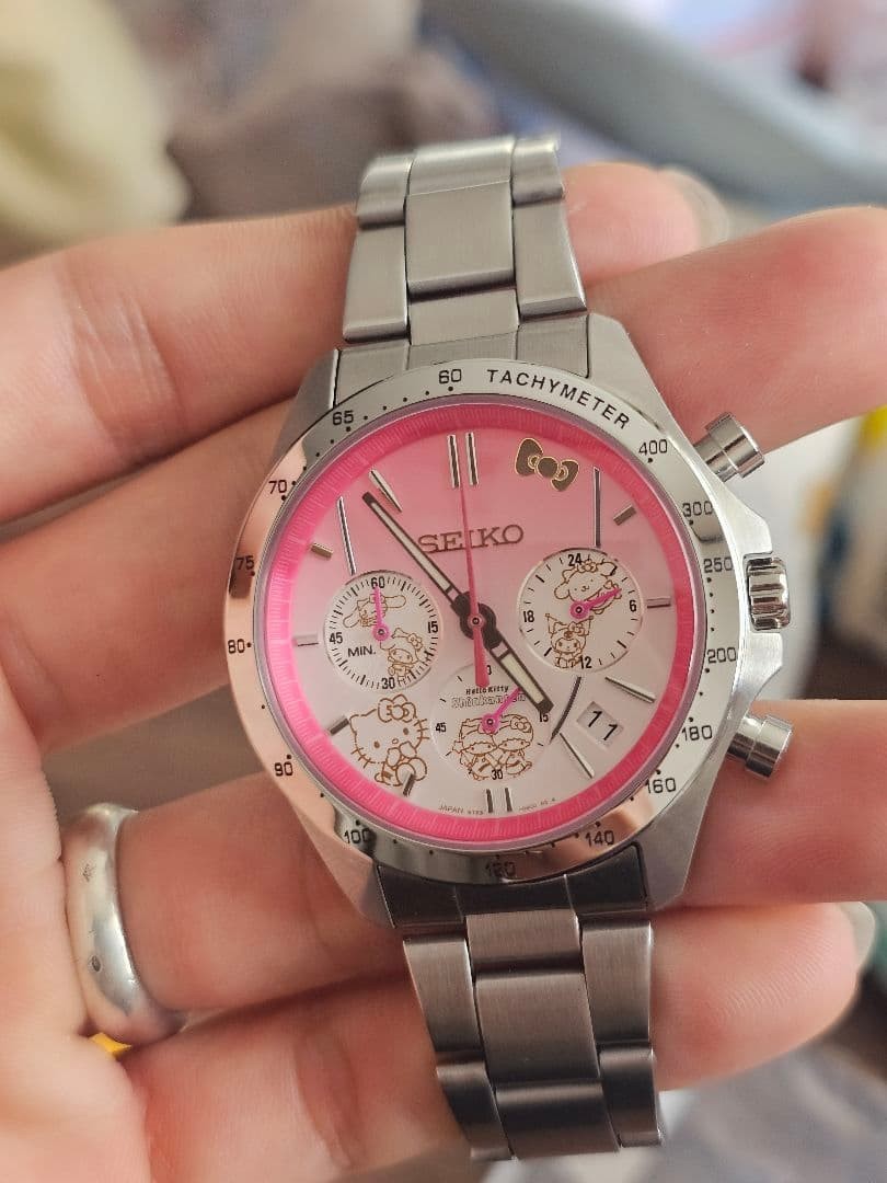 SEIKO Hello Kitty Shinkansen Watch Hello Kitty 50th Anniversary