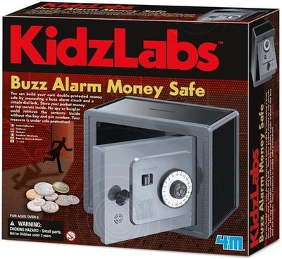 Merchandising 4M: Kidz Labs - Spy Science alarmierte sichere Bank
