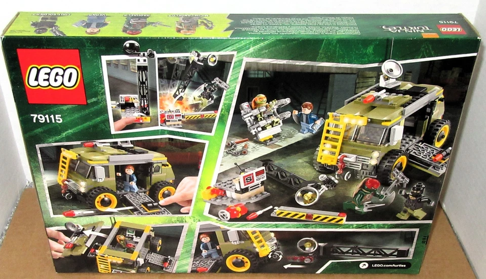 Lego TEENAGE MUTANT NINJA TURTLES 79115 ~ TURTLE VAN TAKEDOWN ~ NISB Retired - Image 2 of 4