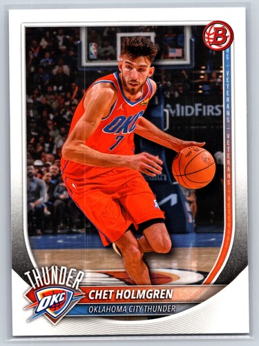 CHET HOLMGREN 2025-26 BOWMAN #108 OKLAHOMA CITY THUNDER