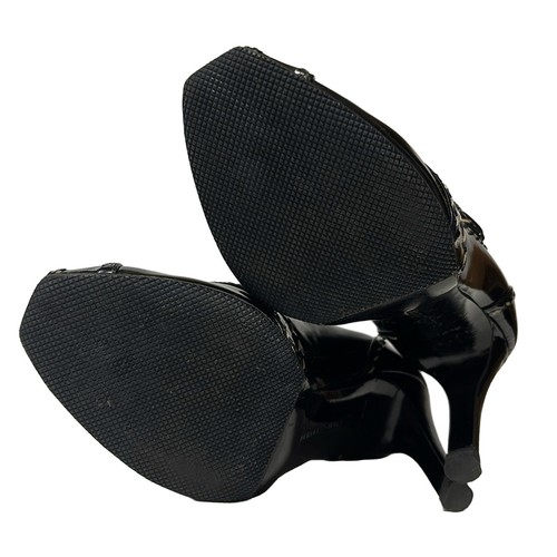 Auténticos zapatos para mujer BOTTEGA VENETA - charol negro - Imagen 4 de 7