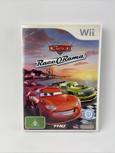 Cars - Nintendo Wii - Disney Racing Game - Manual - PAL