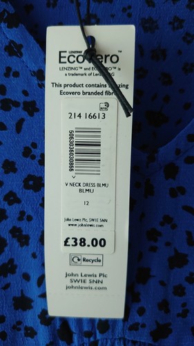 John Lewis Anyday Dress Womens Size 12 New with Tags - Picture 6 of 7