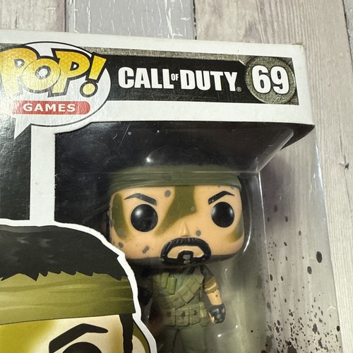 Funko Pop! Call Of Duty Msgt. Frank Woods Muddy #69 Vinyl Figure - Picture 2 of 10