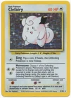 Clefairy #5/102 holo rare Pokemon vintage base set 1999 WOTC