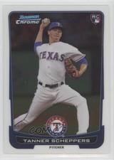 2012 Bowman Draft Chrome Tanner Scheppers #13 15fy