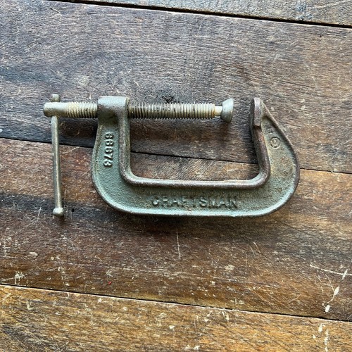 Vintage Craftsman 3" C Clamp 66673