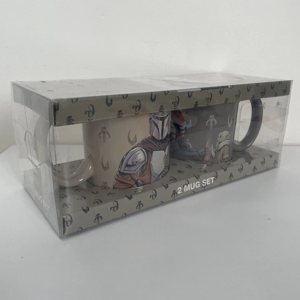 Star Wars The Mandalorian 2 Mug Set - Brand New Unopened Box - Free Postage - image 3 of 4
