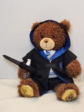 Build A Bear Harry Potter Ravenclaw Bear Plush With Shirt, Robe, And Wand
