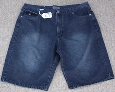 SHORTS VAQUEROS SWISS CROSS PARA HOMBRE. TALLA - W38 X L13. ETIQUETA NO. 127P