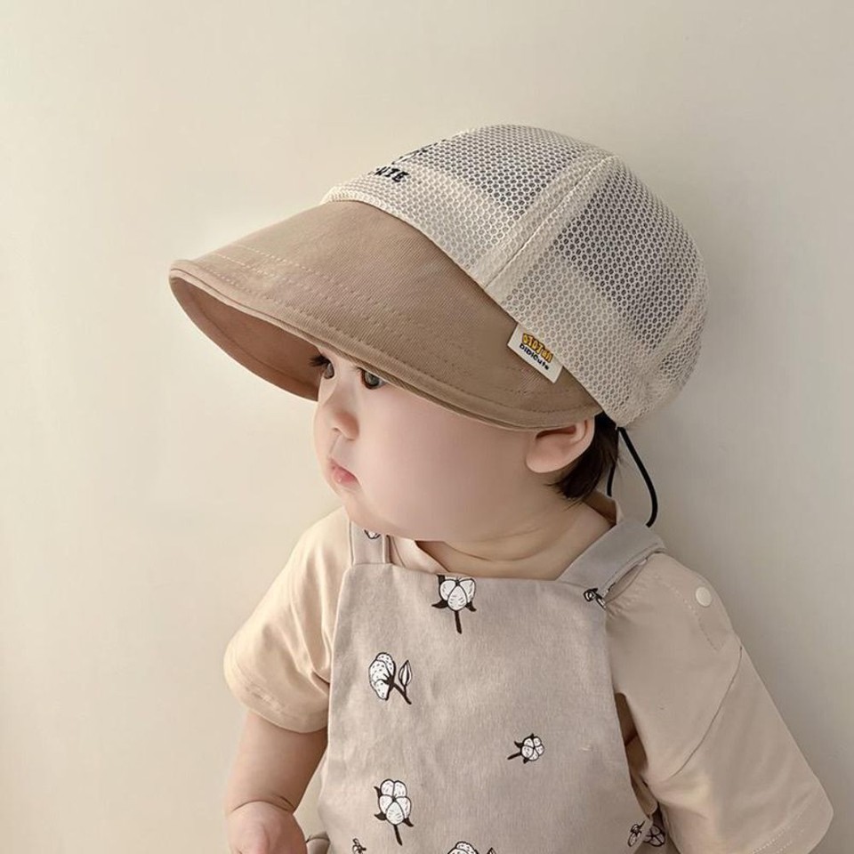 UV Protection Kids Bucket Hat Cute Beach Cap Outdoor Panama Hat Toddler