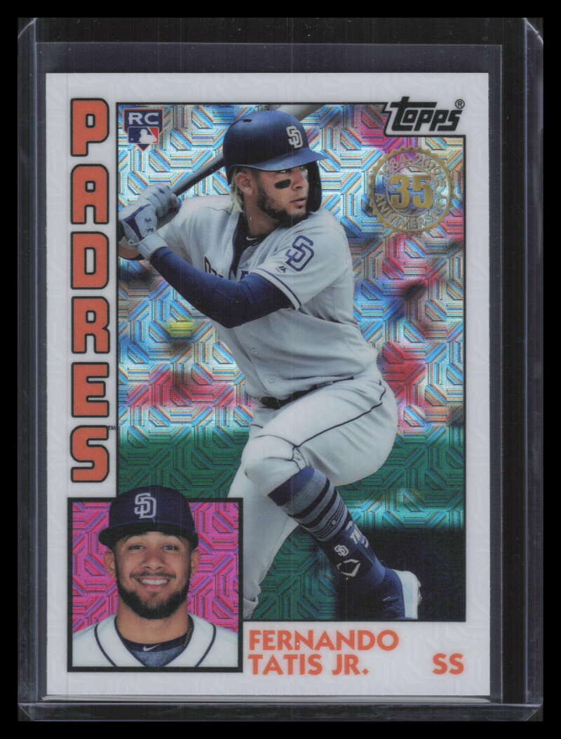 2019 Topps Update '84 Silver Pack Chrome Refractor Fernando Tatis Jr. RC 149881