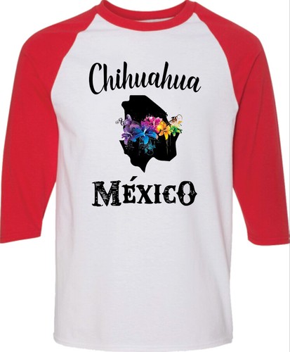Chihuahua T-Shirt CHIH Tee Outfit Mexican State shirt MX Tank Top Estado Latin 2 - Picture 16 of 16