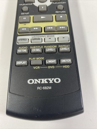 ONKYO RC-682M Remote for TXSA605 TX-SA605, TXSA8560, TX-SA8560. Tested. - Picture 2 of 8