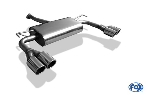 Ligne Complète D'échappement Pour Hyundai Ix35 2.0 163ch - Silencieux Intermédiaire+arrière - Neuf